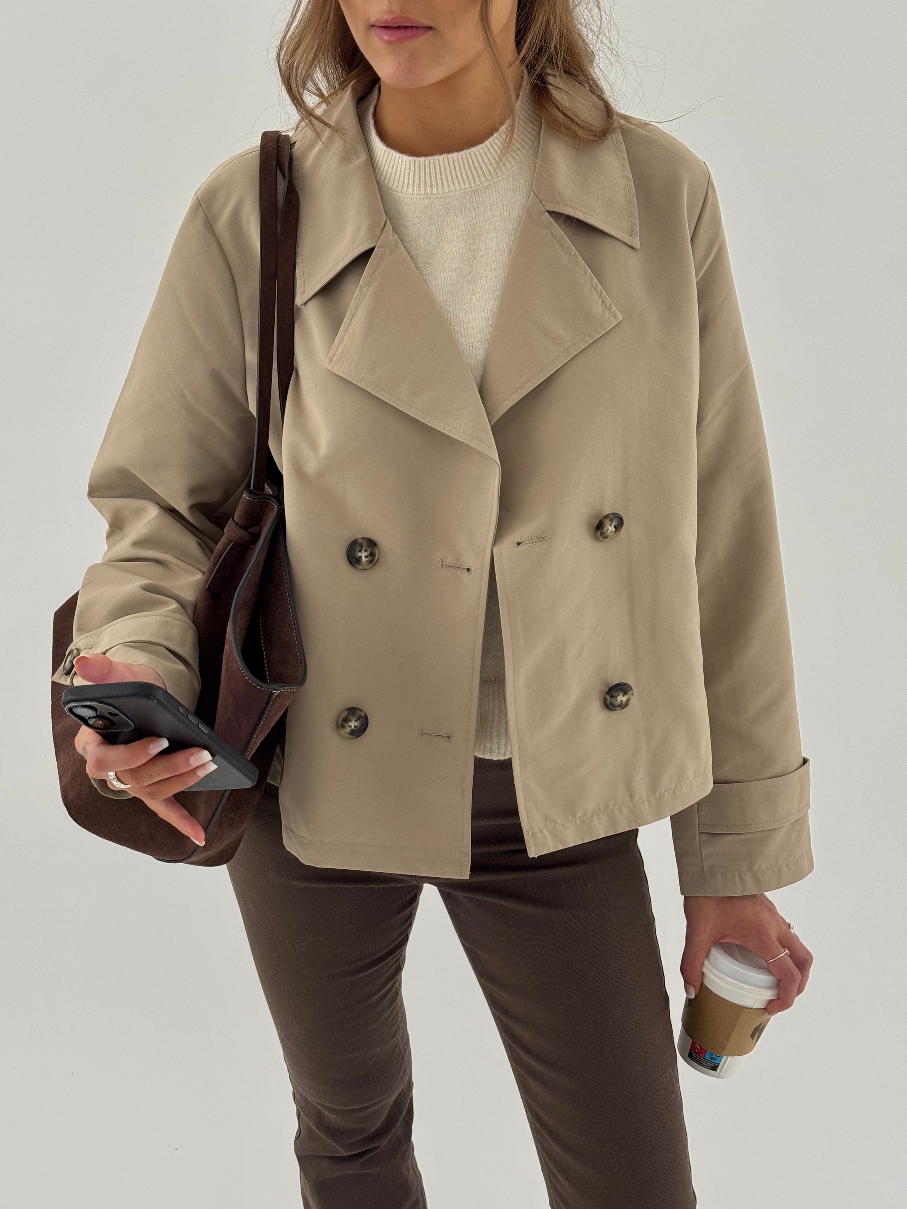 VMCHLOEMIA Jacket - Silver Mink